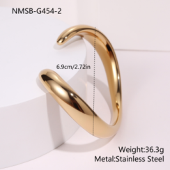 Bracelet Or 18K Inox #13