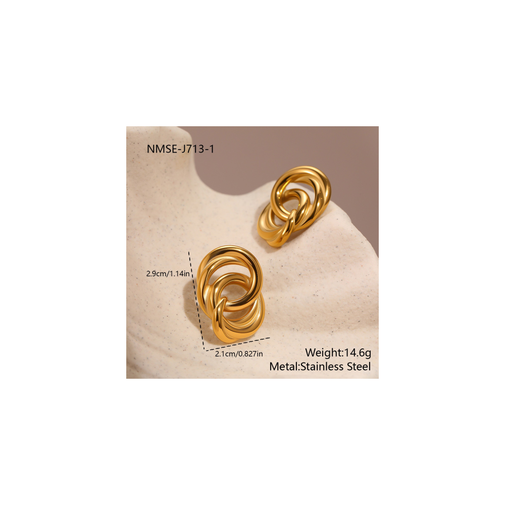 Boucle Or 18K Inox #18