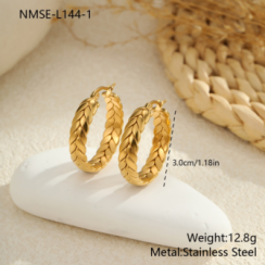 Boucle Or 18K Inox #22