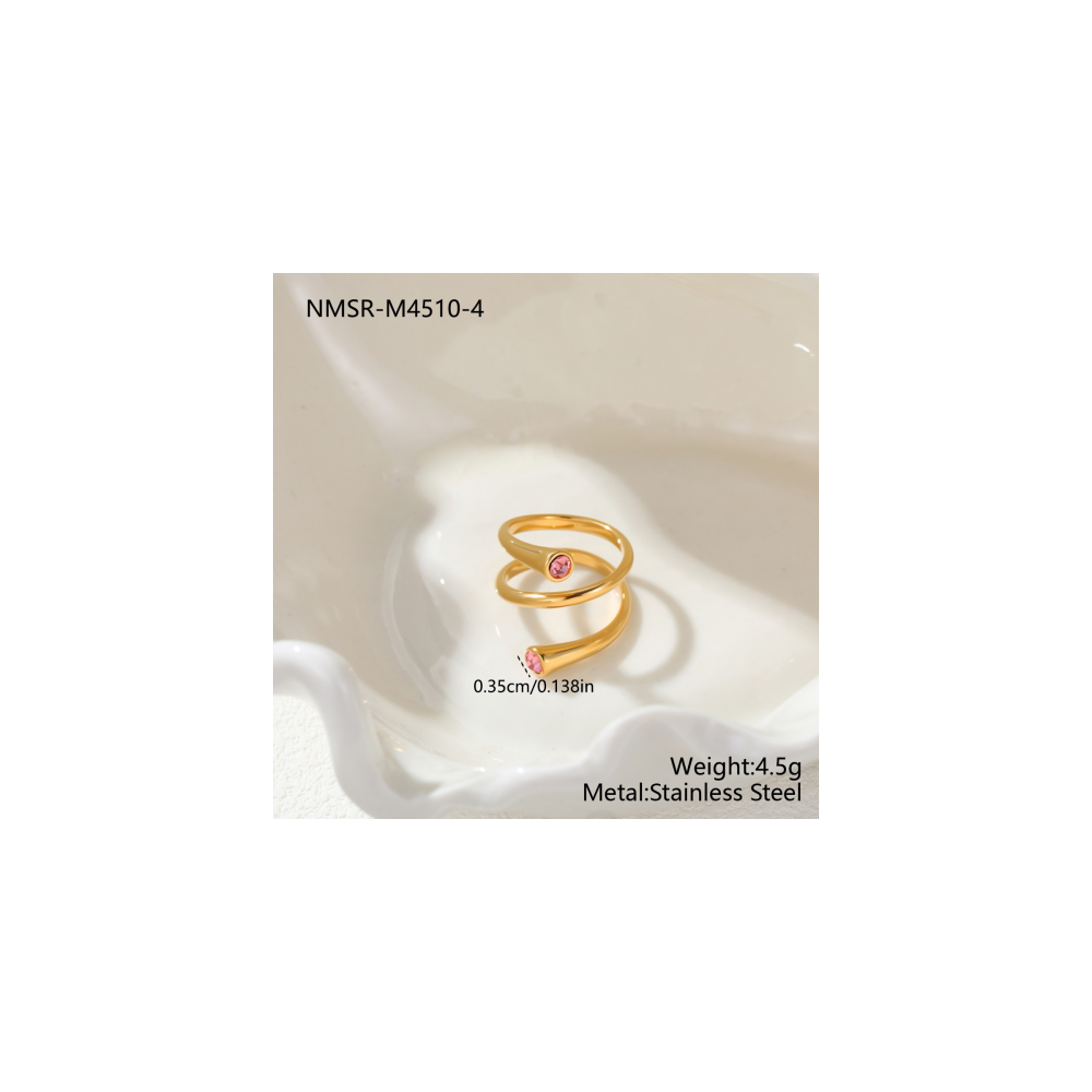 Bague Or 18K Inox #48
