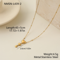 Collier Or 18K Inox #1