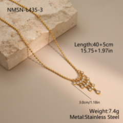 Collier Or 18K Inox #2