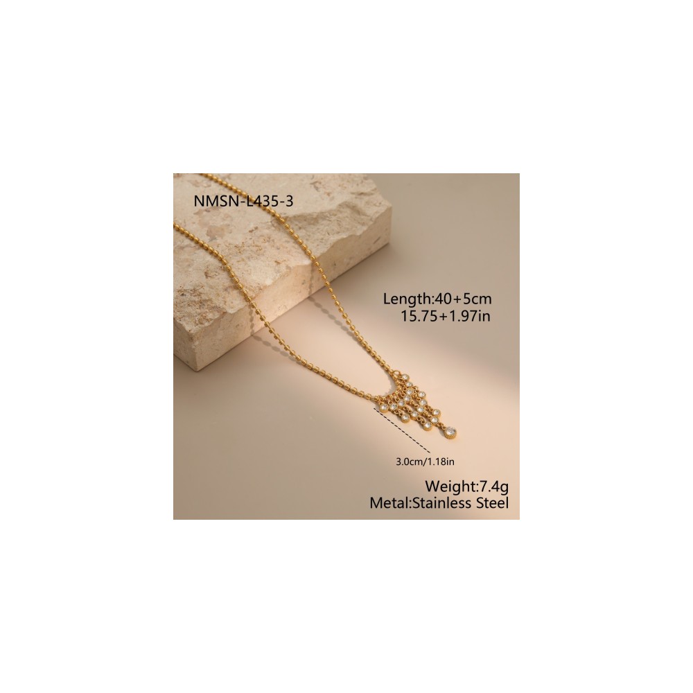 Collier Or 18K Inox #2