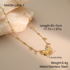 Collier Or 18K Inox #3