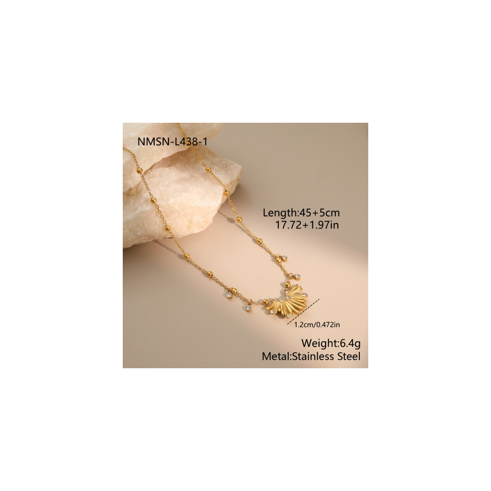 Collier Or 18K Inox #3