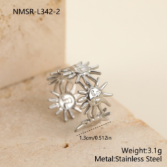 Bague Or 18K Inox #52