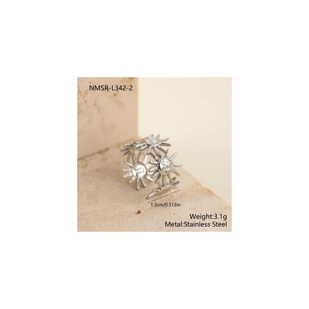 Bague Or 18K Inox #52
