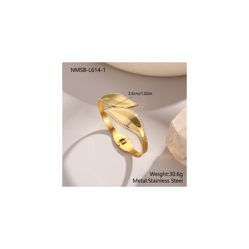 Bracelet Or 18K Inox #14