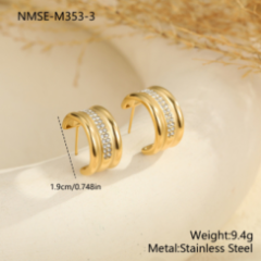 Boucle 18K Inox #1