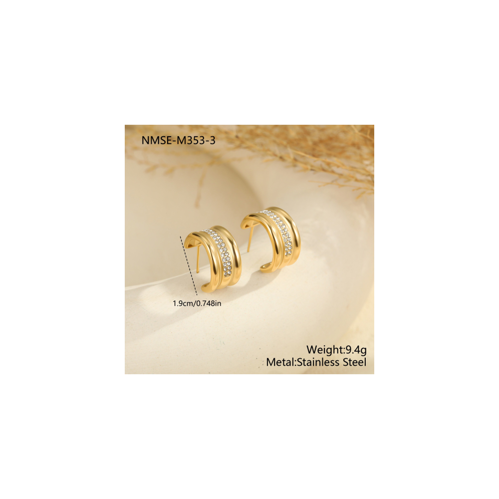 Boucle 18K Inox #1