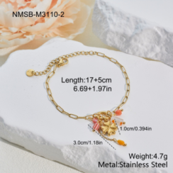 Bracelet Or 18K Inox #15