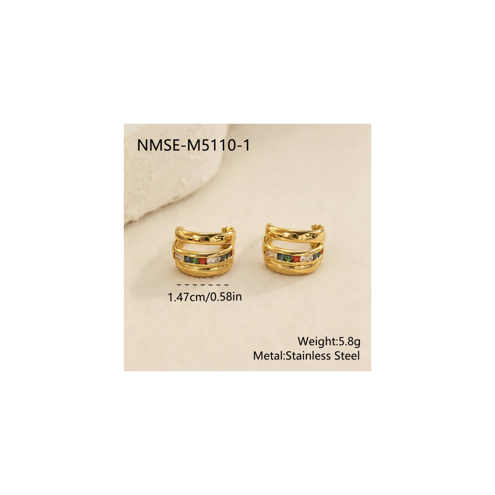 Boucle Or 18K Inox #28